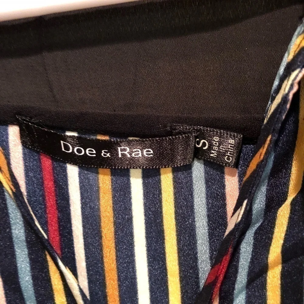 Doe & Rae striped dress NWT - Picture 3 of 7